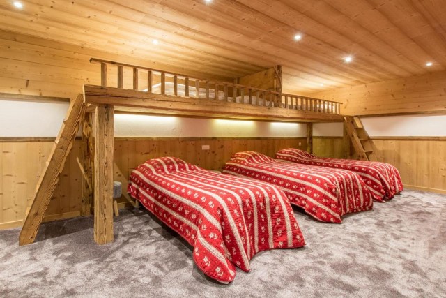 Chalet CREUX DU NANT chambre 5 personnes Châtel France
