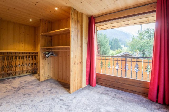 Chalet CREUX DU NANT chambre vue Châtel 74390