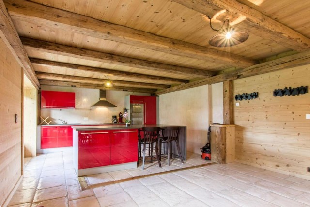 Chalet CREUX DU NANT cuisine Châtel