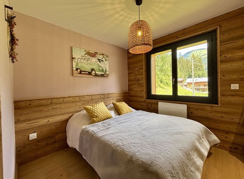 Chalet de la Plane, Chambre double, Châtel, Neige