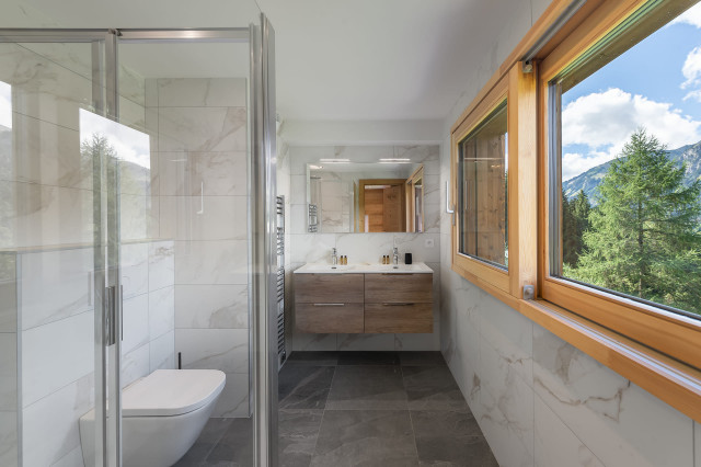 Chalet de Vonnes, Shower room, Châtel Mountain View
