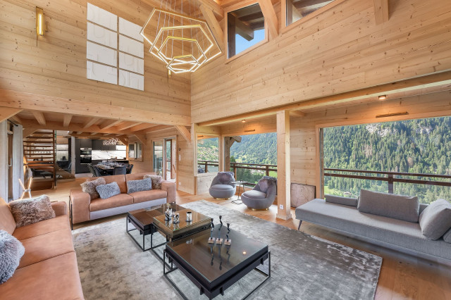 Chalet de Vonnes, Living room, Châtel 74