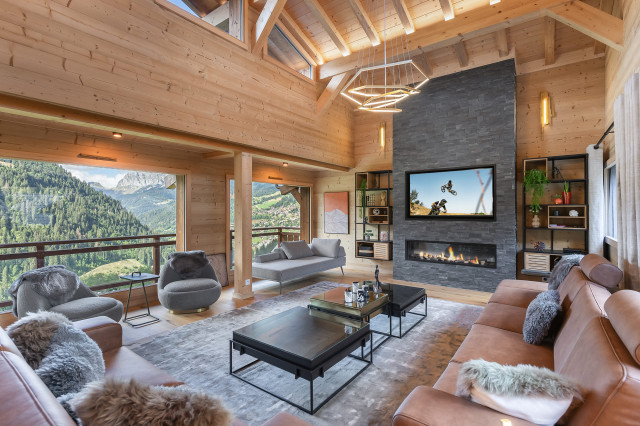 Chalet de Vonnes, Living room, Châtel Portes du Soleil