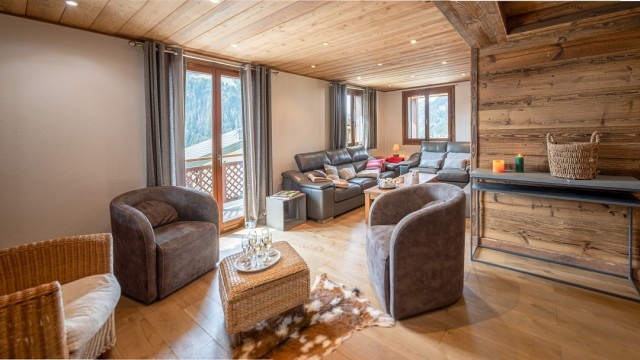 Chalet Dormeur, 12 personnes, Vonnes Châtel, salon