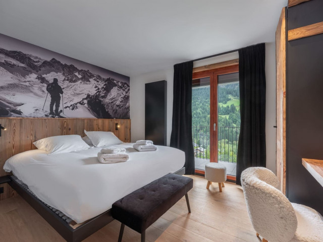Chalet du Nant, La Chapelle d'Abondance, Chambre double, Châtel Location hébergement