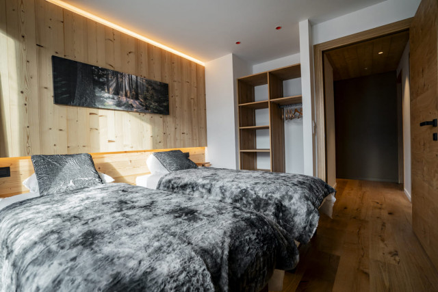 Chalet du Saix E, Châtel, Chambre lit simple, Location de vacances