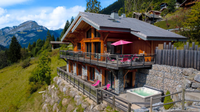 Chalet Entre Vous, View of the chalet, Chatel Fresh air