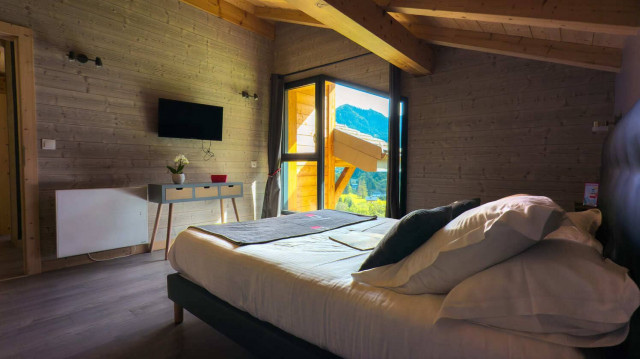 Chalet Entre Vous, Double bedroom, Chatel Ski resort