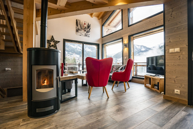 Chalet Entre Vous, Living room, Châtel Holidays 74390