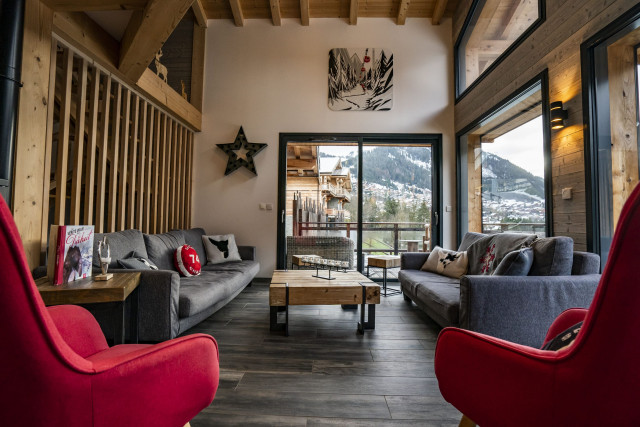 Chalet Entre Vous, Living room, Ski holidays