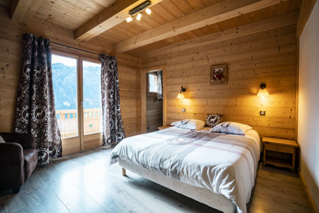 Chalet Etagne, double bedroom, Châtel Les Portes du Soleil