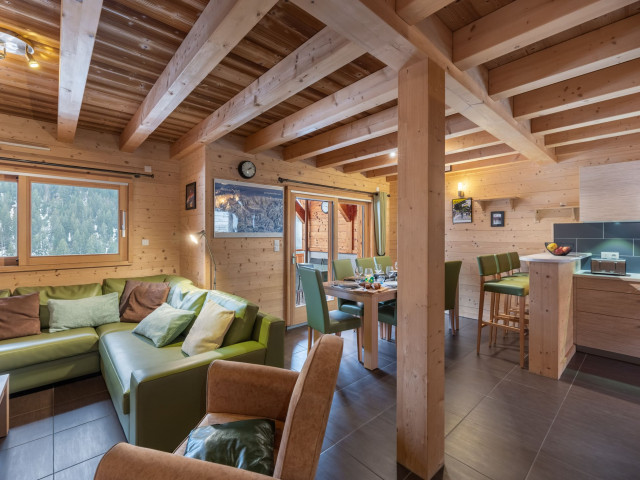 Chalet Etringa, Living room, Châtel Haute-Savoie