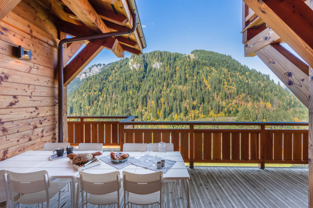 Chalet Etringa, Terrasse, Châtel Village 74