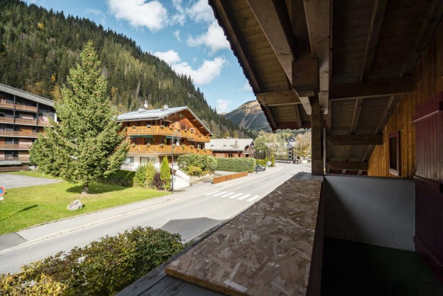 Chalet Fifine Vue du Balcon Châtel 