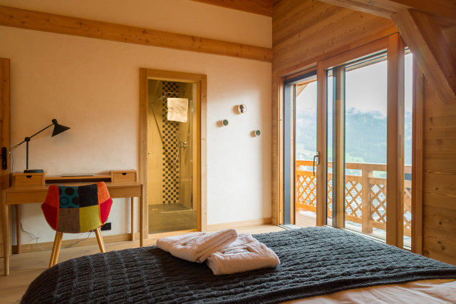 Chalet HAUTE CIME - 16 personnes - chambre - châtel haute savoie