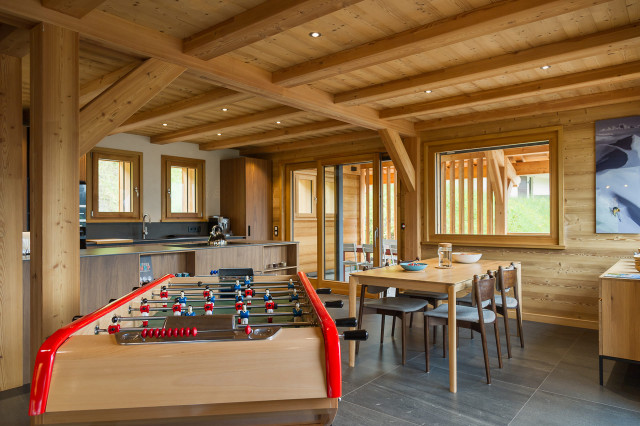 Chalet HAUTE CIME - 16 personnes - séjour - chatel 74390