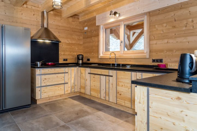 Chalet Haute-Cime, Kitchen, Châtel Ski weekend