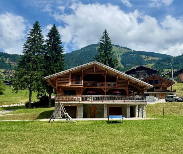 Chalet Haute Cime, extérieur du chalet, Soleil Montagne