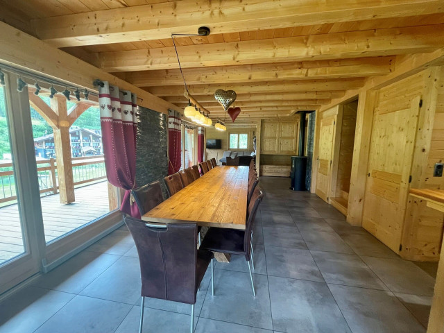 Chalet Haute-Cime, Living room, Châtel Reservation