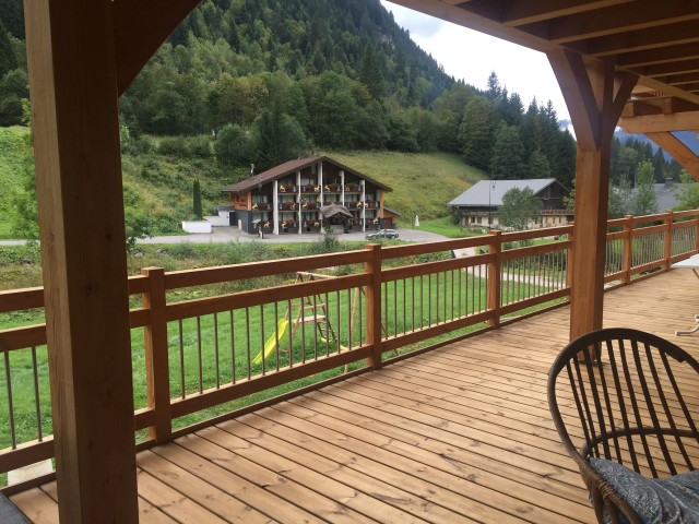 Chalet Haute-Cime, Terrasse, Châtel Ski 74