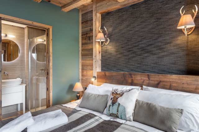 Chalet IKARIA 17 personnes Chambre Châtel été
