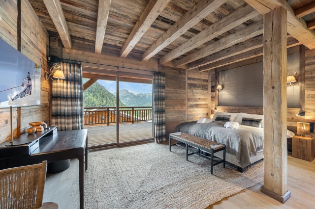 Chalet IKARIA 17 personnes Chambre Châtel Haute-Savoie