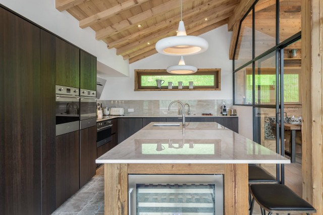 Chalet IKARIA 17 personnes Cuisine Châtel montagne