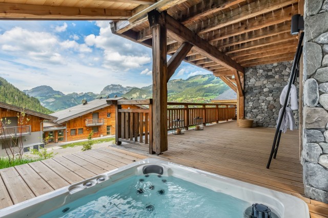 Chalet IKARIA 17 personnes Jacuzzi Châtel montagne