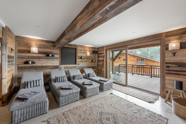 Chalet IKARIA 17 personnes Salle de repos Châtel Haute-Savoie