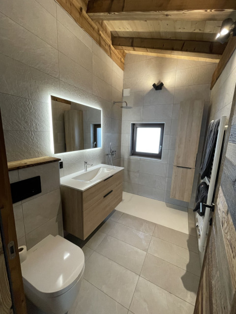Chalet L'Alpaga, Shower room and WC, Châtel Raclette 74