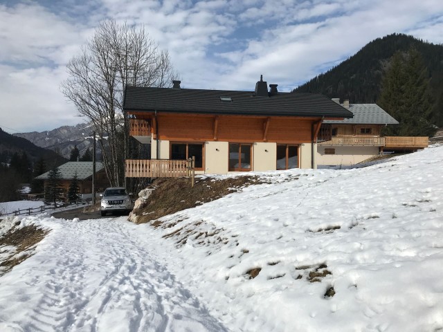 Chalet l'echo du morclan, extérieur, Châtel