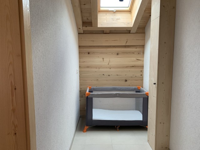 Chalet l'echo du morclan, Lit bébé, Châtel