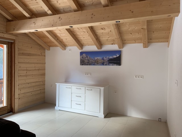 Chalet l'écho du morclan, salon, Châtel Portes du Soleil