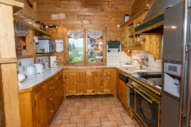 Chalet L'HERMINE DES VORRES, Cuisine, Châtel Chalet Savoyard