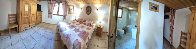 Chalet L'Orée du lac, Bedroom 2 first floor, Chatel, Skiing area