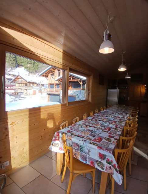 Chalet L'Orée du lac, Salle à manger, Châtel, Village authentique