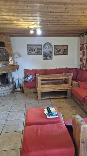 Chalet L'Orée du lac, Living room, Chatel, High-altitude getaway