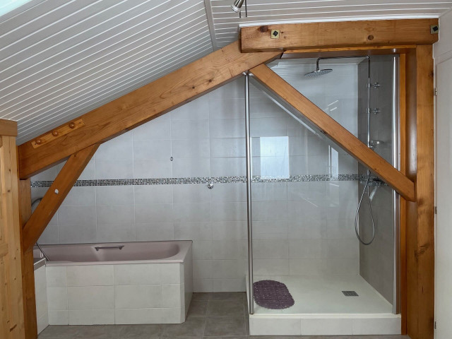 Chalet l'ORME, Bathroom and shower, Châtel Ski resort