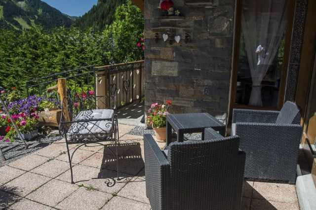 Chalet La Boule de Neige, Terrasse, Châtel Village 74