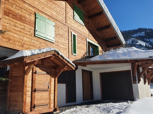 Chalet La Calèche, Local à skis, Châtel