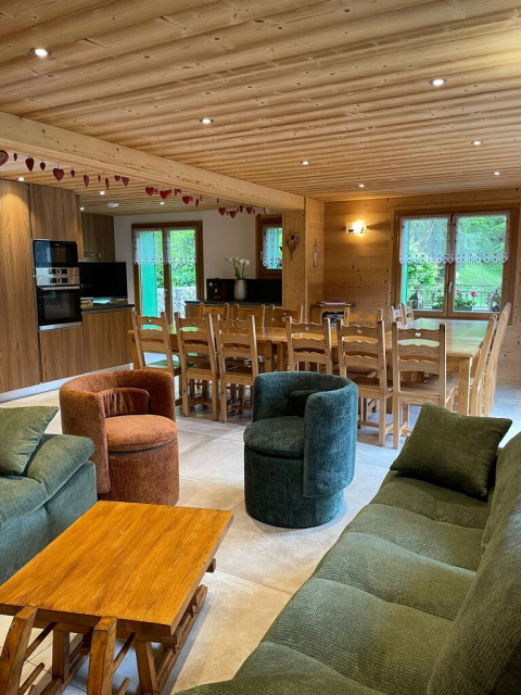 Chalet la Calèche, Séjour, Châtel Chalet 74