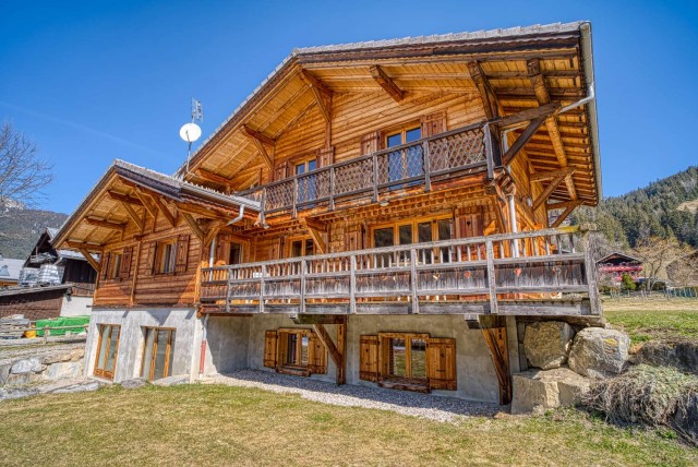 Chalet La Cascade extérieur Châtel 74