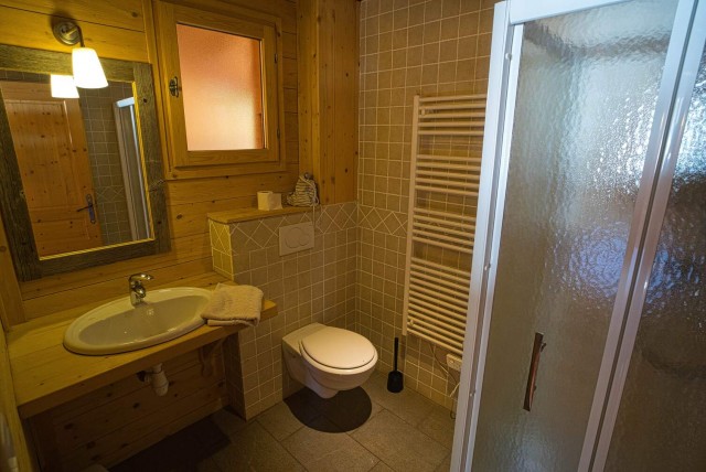 Chalet La Cascade bathroom Châtel