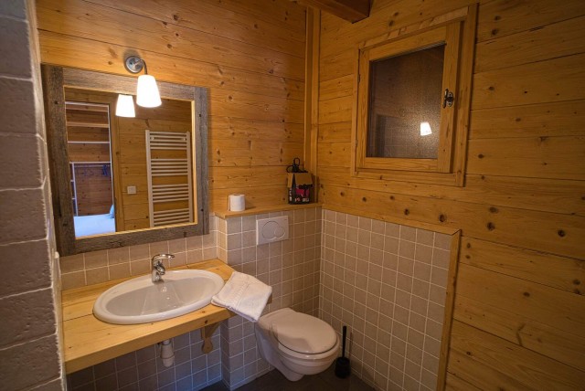 Chalet La Cascade salle de bain Châtel 74