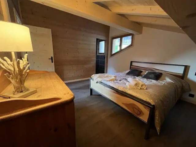 Chalet La Corniche 15 personnes Châtel, Chambre 1 lit double, Location snowboard