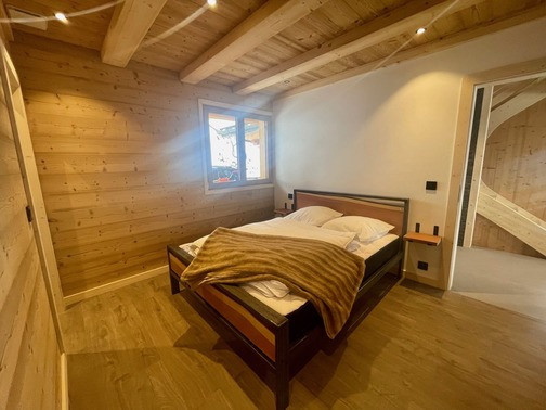 Chalet La Corniche 15 people Châtel, Bedroom 1 double bed, Accommodation in the snow