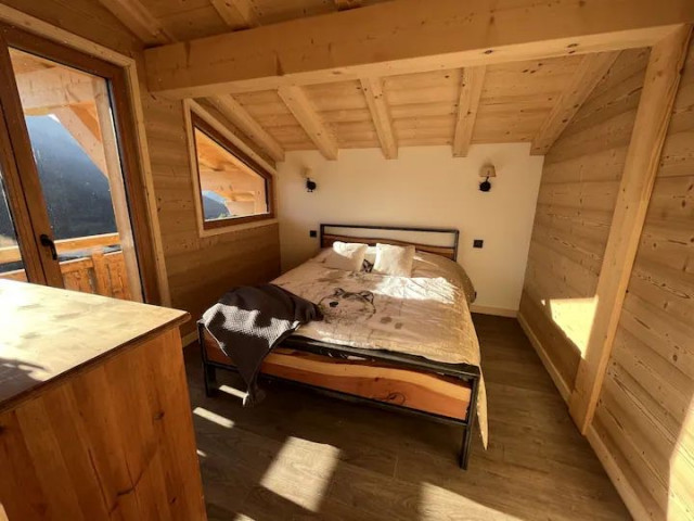 Chalet La Corniche 15 people Châtel, Bedroom 1 double bed, Snow Ski