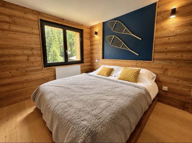 Chalet La Plane, double room, Châtel: skiing, snow, sun, mountains, family vacation
