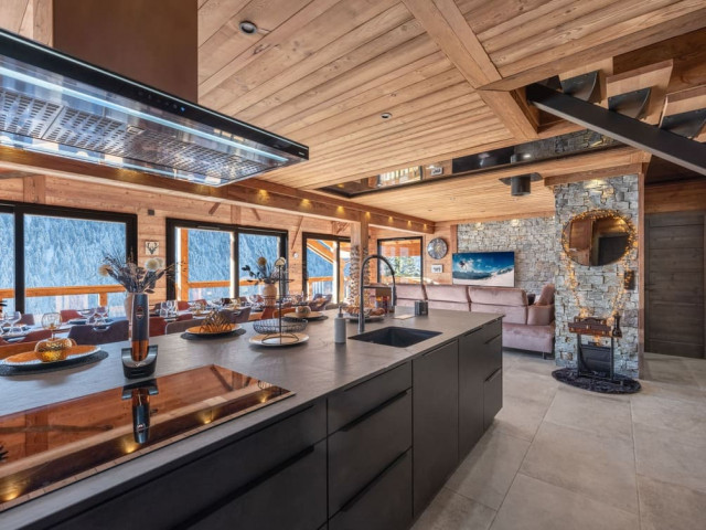Chalet La Sapinette, Châtel, Cuisine, Portes du Soleil