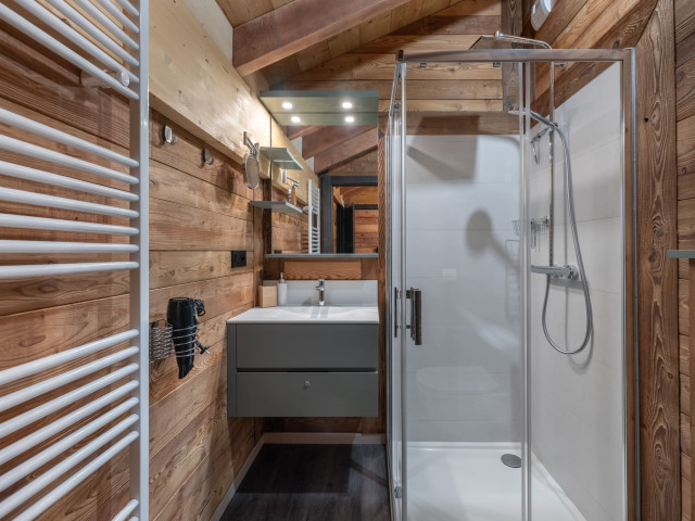 Chalet La Sapinette, Châtel, Salle de douche, Ski alpin